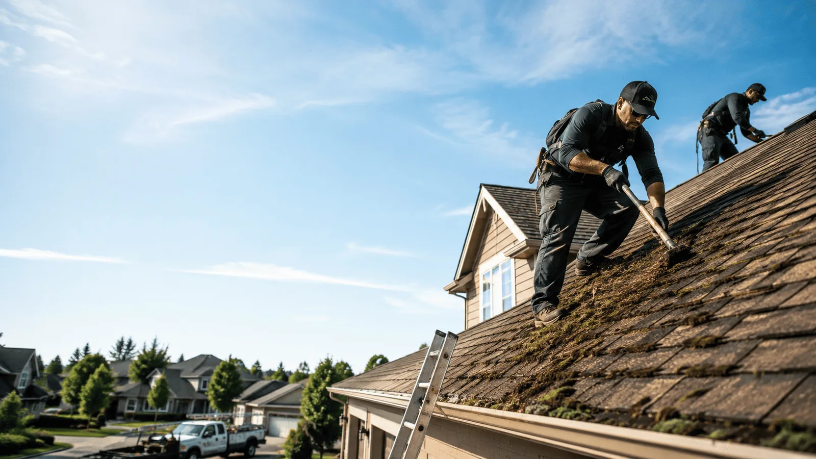 Roof Moss Removal in Drennen, WV near me